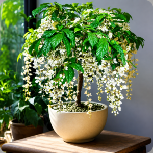 100pcs hanging jasmine seeds four seasons blooming indoor balcony bonsai strong fragrance hanging branch jasmine lazy blooming