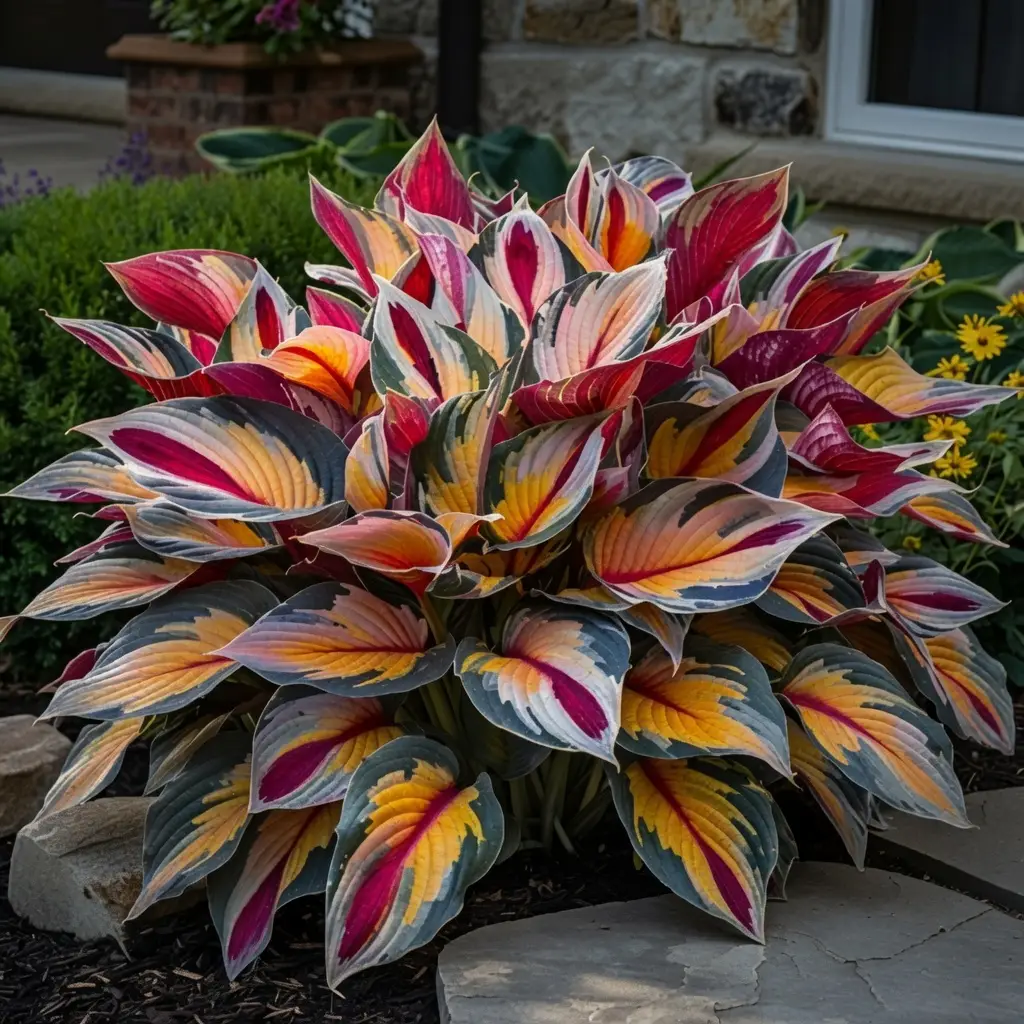 rainbow hosta seeds for planting – rare multicolor variegated shade loving perennial plants, easy grow ornamental garden foliage rainbow hosta seeds for planting – rare multicolor variegated shade loving perennial plants, easy grow ornamental garden foliage